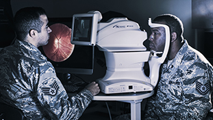Medical Airmen on duty Medical Airmen on duty