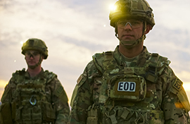 Explosive Ordnance Disposal team Explosive Ordnance Disposal team